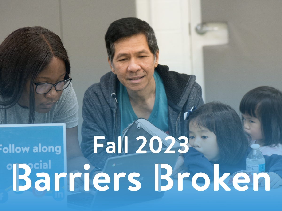 Fall 2023: Barriers Broken